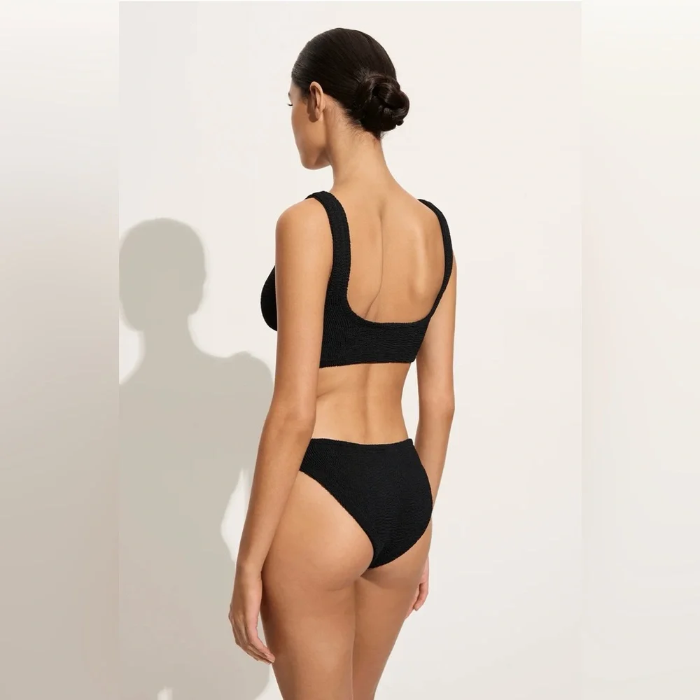 HUNZA G Juno Bikini - Black